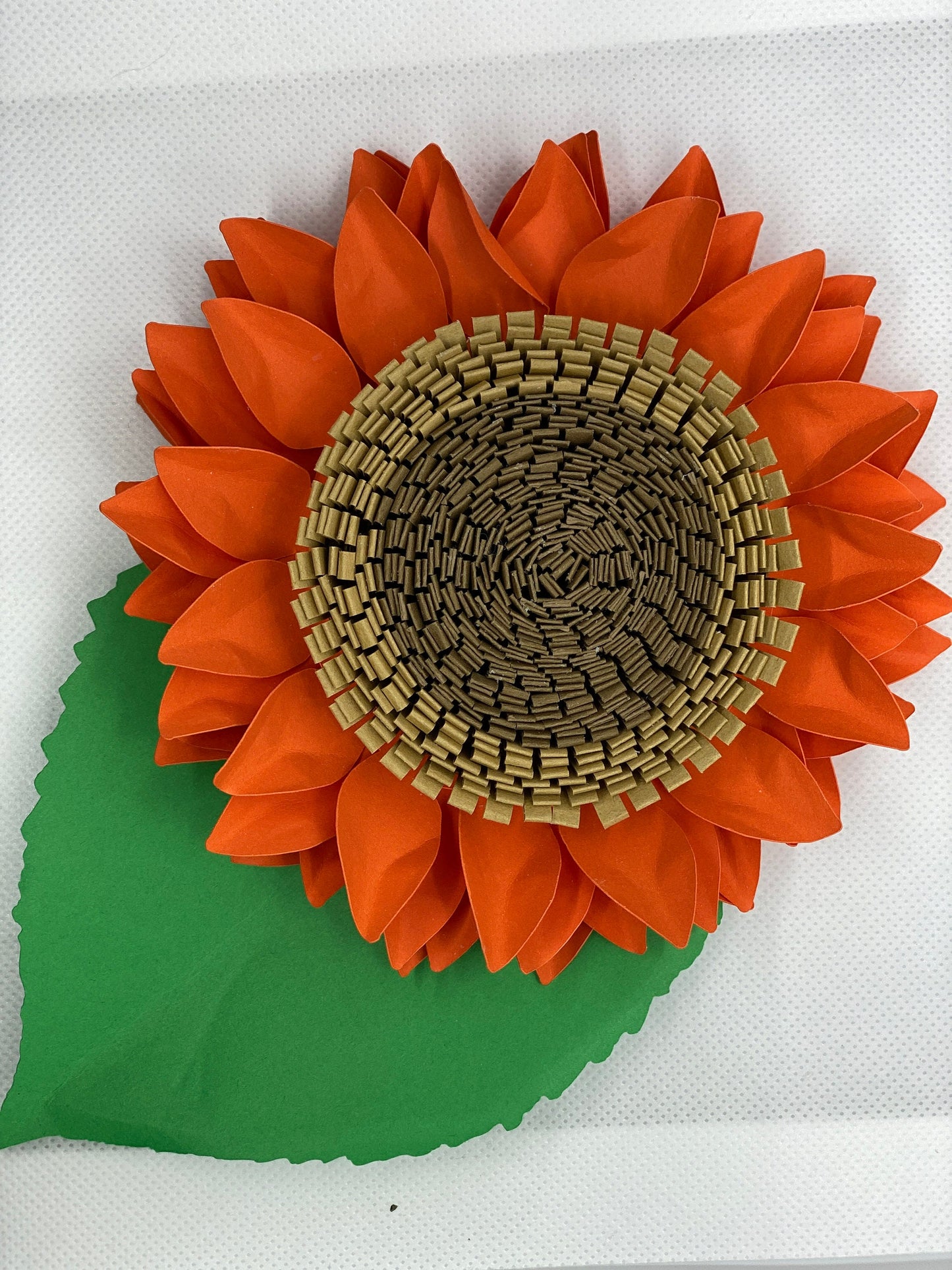 3D SVG Paper Sunflower Art, Fun Easy Cricut Project| files include png, svg, eps and dxf