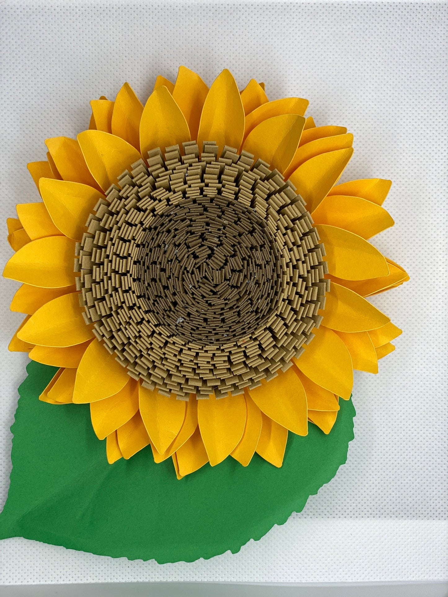 3D SVG Paper Sunflower Art, Fun Easy Cricut Project| files include png, svg, eps and dxf