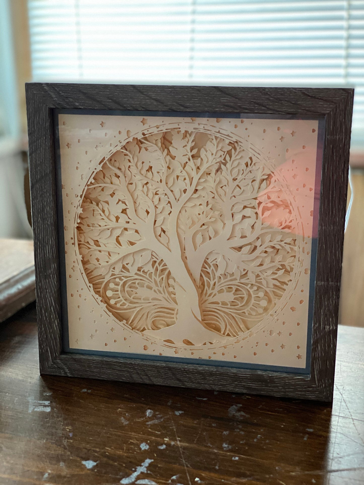 3D Tree of Life Svg | Cricut Cut File | Mandala Layered Shadowbox Paper Art | Instant Digital Download