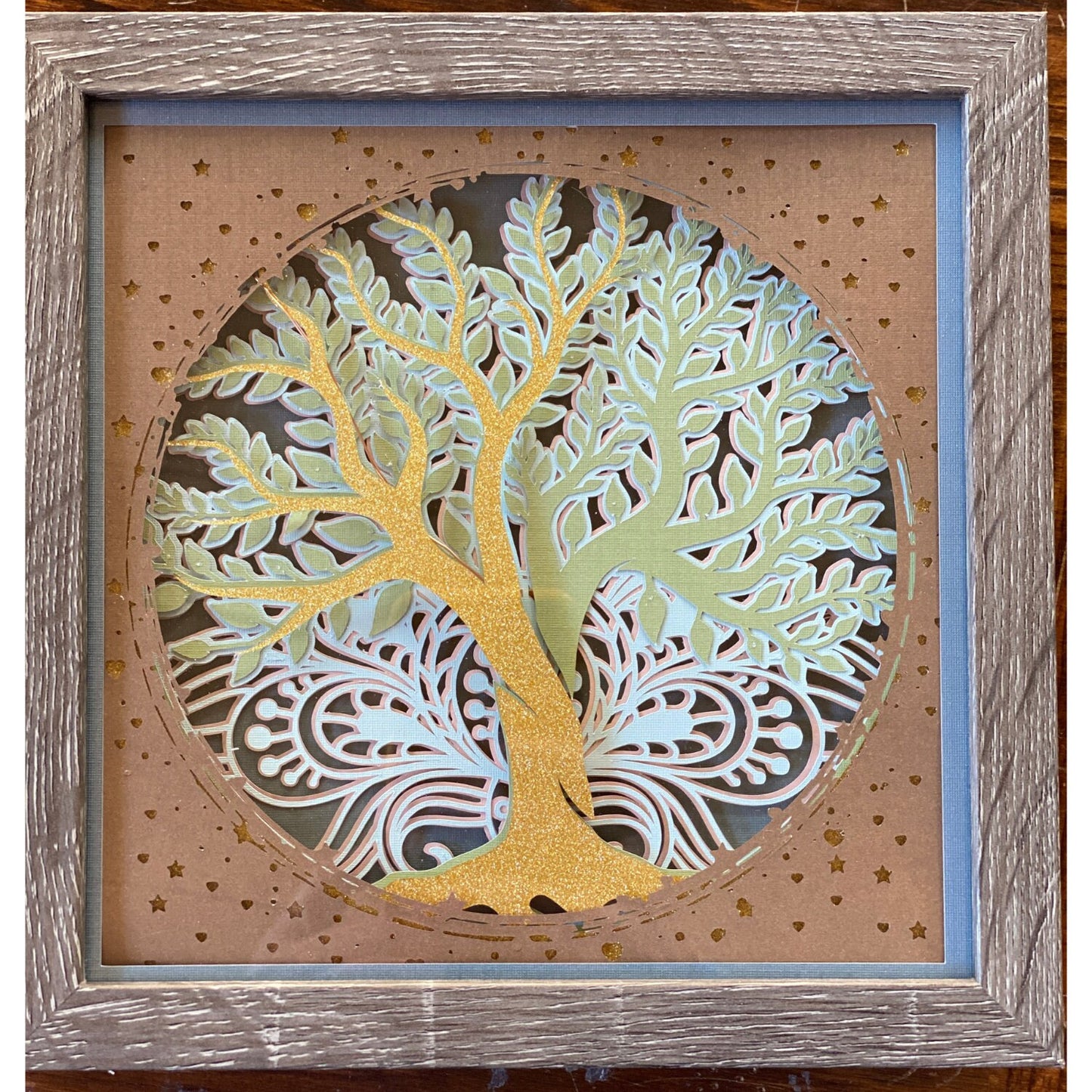 3D Tree of Life Svg | Cricut Cut File | Mandala Layered Shadowbox Paper Art | Instant Digital Download