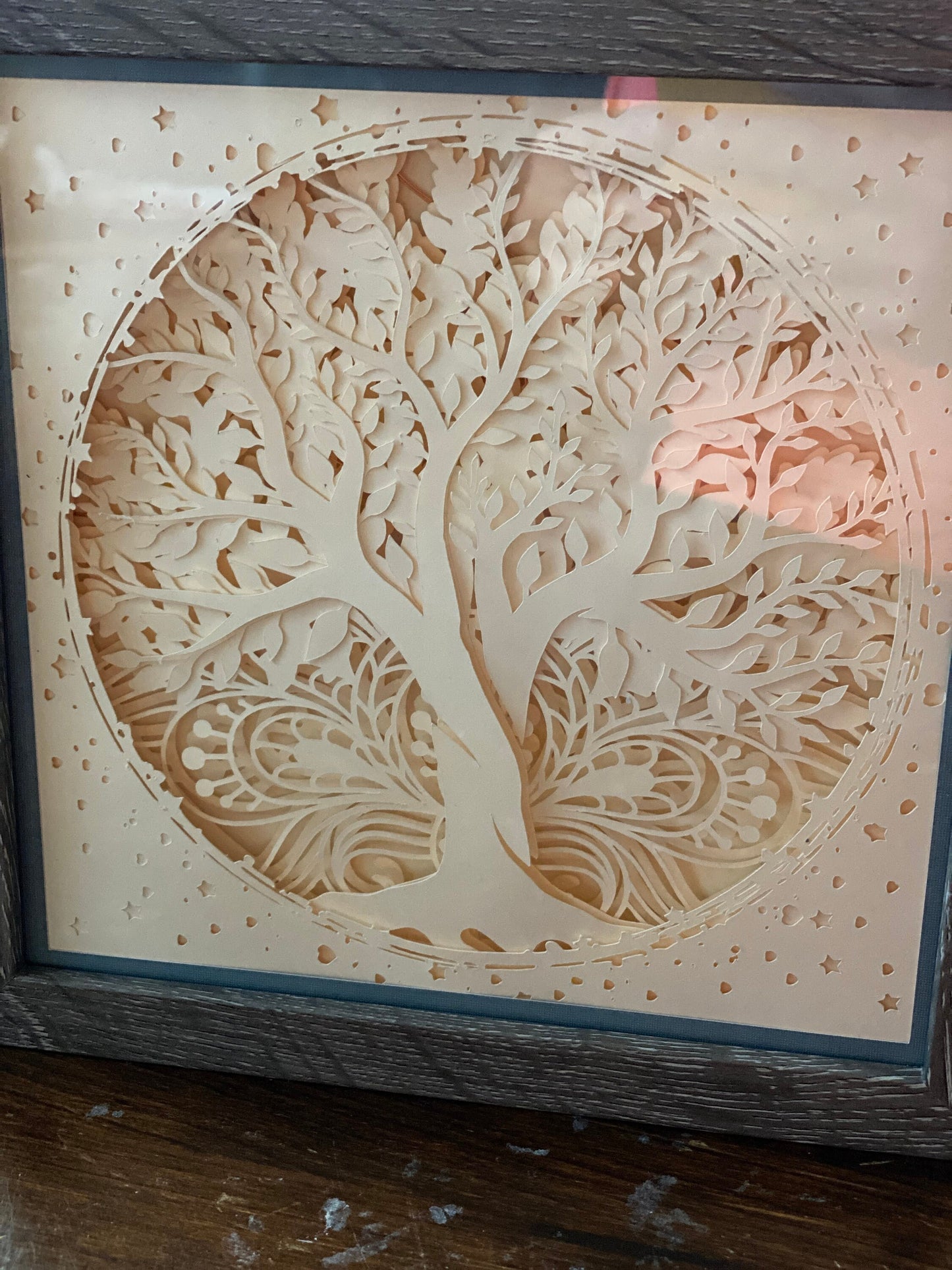 3D Tree of Life Svg | Cricut Cut File | Mandala Layered Shadowbox Paper Art | Instant Digital Download