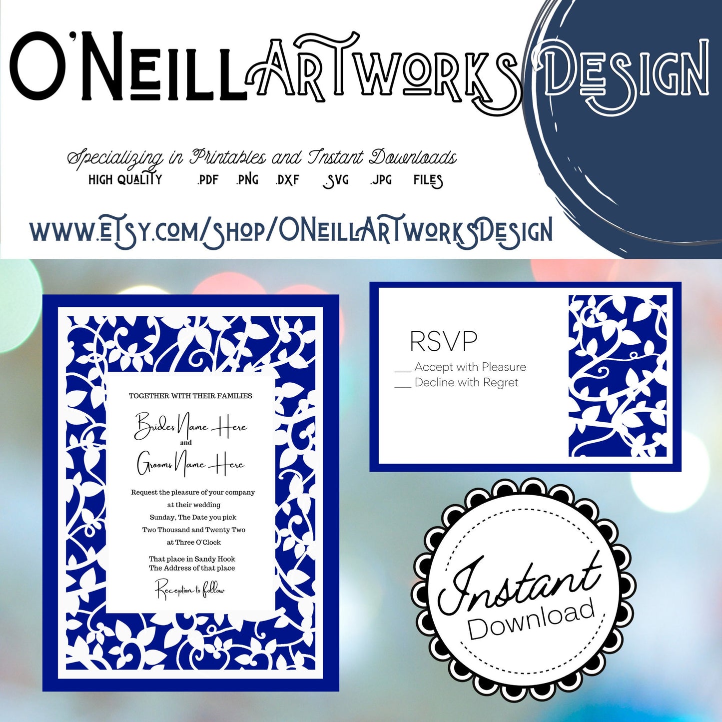 Rustic Wedding Invitations, vine with flowers cricut cut Invitation SVG Baby Shower paper craft for cricut