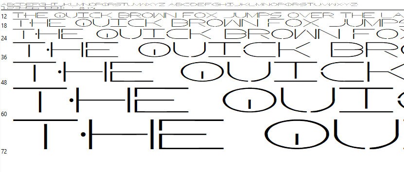 Alien Font TTF Procreate Font, Cricut Font, Windows Mac Compatible straight font large spaced alien2